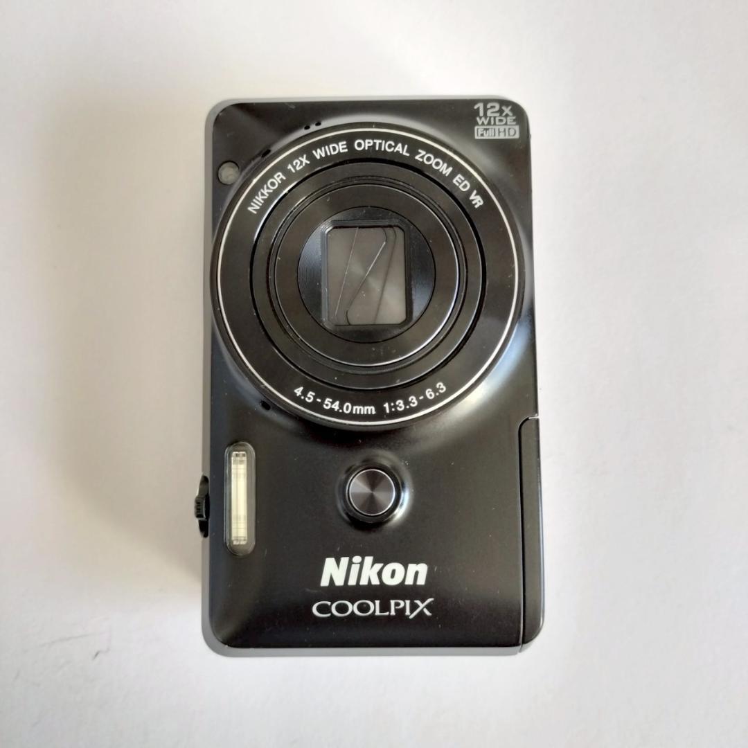 Nikon COOLPIX S6900 ブラック 互換バッテリ＆SDカードセット