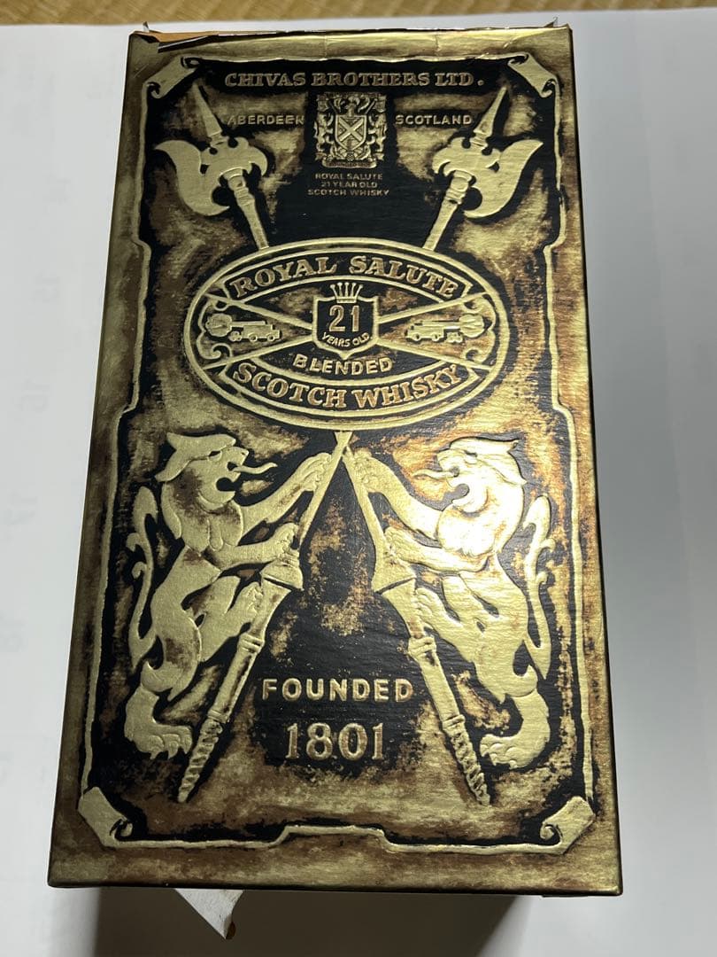 Chivas  Salute 21年 スコッチウイスキー巾着付き