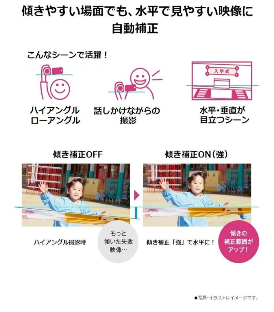 【3点セット】Panasonic ビデオカメラ マイク、三脚付