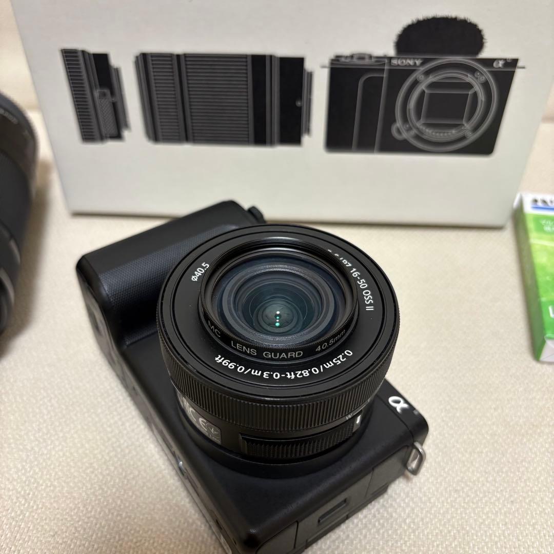 美品❗️ SONY ZV-E10II パワーズームレンズキット　ミラーレス一眼