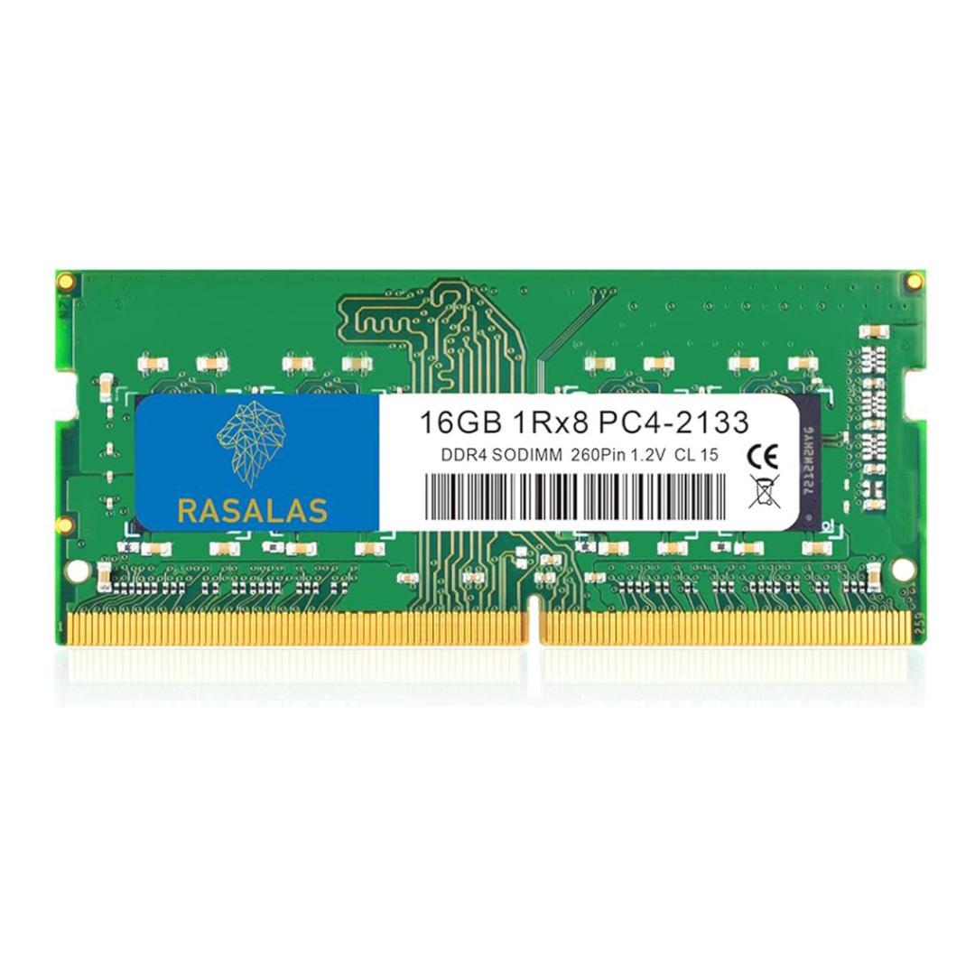 Rasalas 16GB DDR4 SODIMM メモリ 2枚セット計32GB