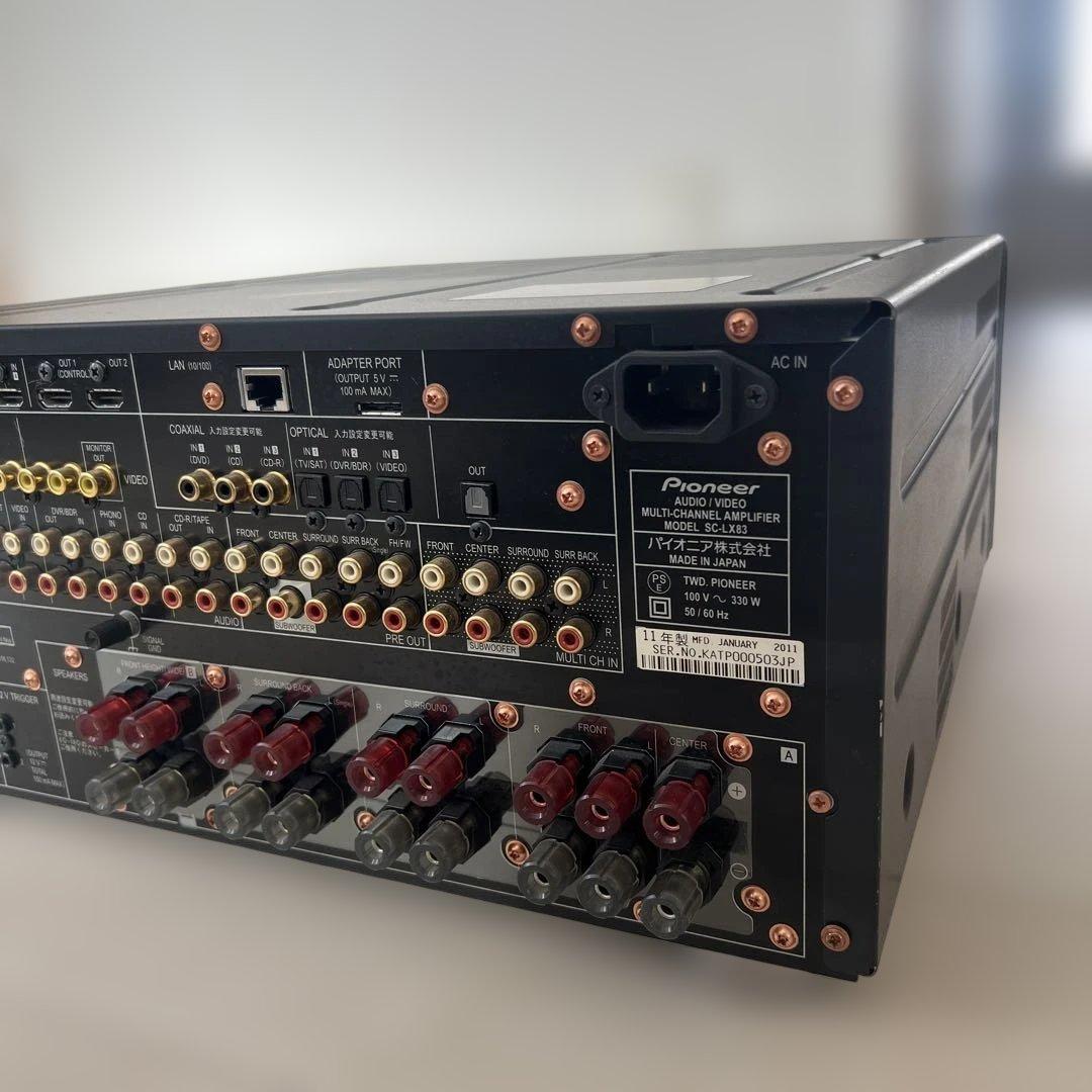 【完動品】Pioneer SC-LX83 AVアンプ パイオニア 極美品アイテム