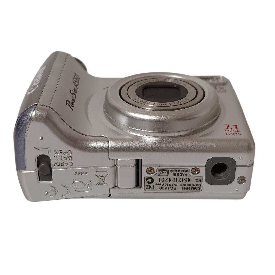 Canon デジタルカメラ PowerShot A550