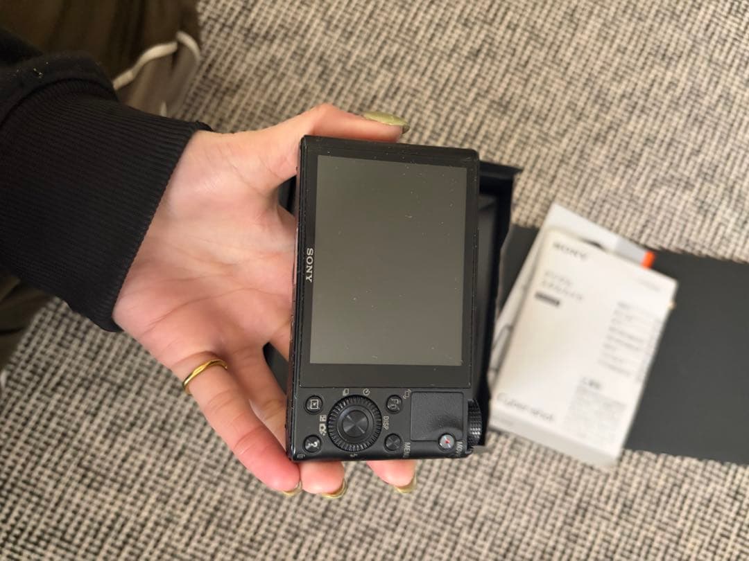 sony rx100 初代 コンパクトデジカメ ジャンク品 ケース付き