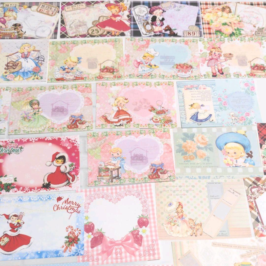 いちご様ご確認用❤可愛いバラメモ、Xmas♥レトロガールチルドレン・ベア♯508