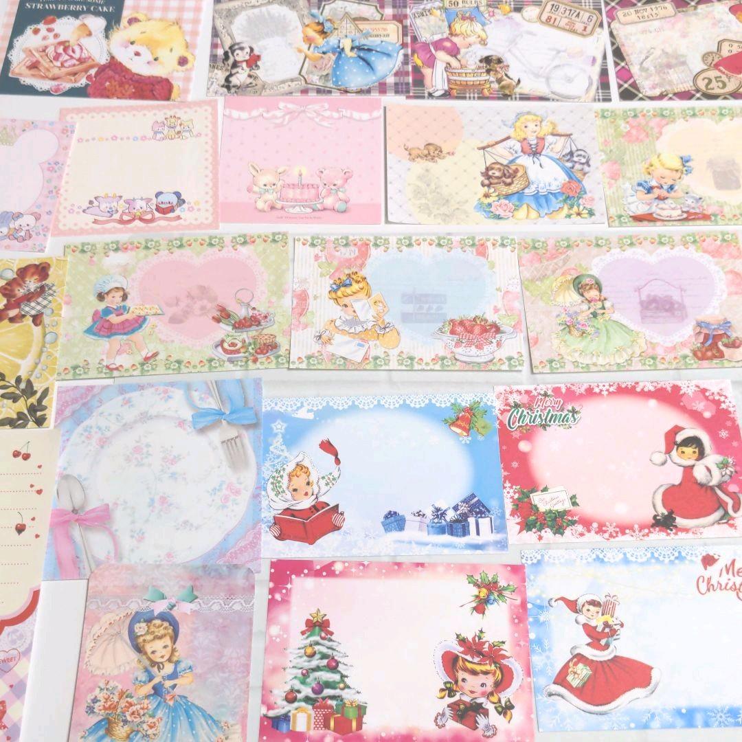 いちご様ご確認用❤可愛いバラメモ、Xmas♥レトロガールチルドレン・ベア♯508