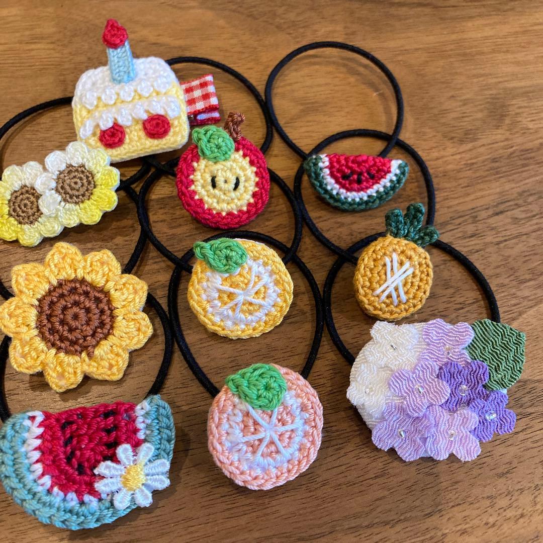 もはに様ご確認用☆ハンドメイド　ヘアゴム