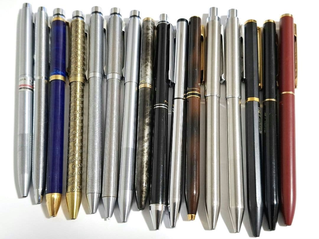 T*i様 全て稼働良好　美品　シャーボ　2色ペン　16本まとめ　ゼブラ、PILO