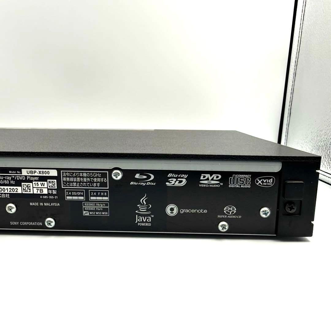 プレーヤー SONY Ultra HD Blu-ray UBP-X800