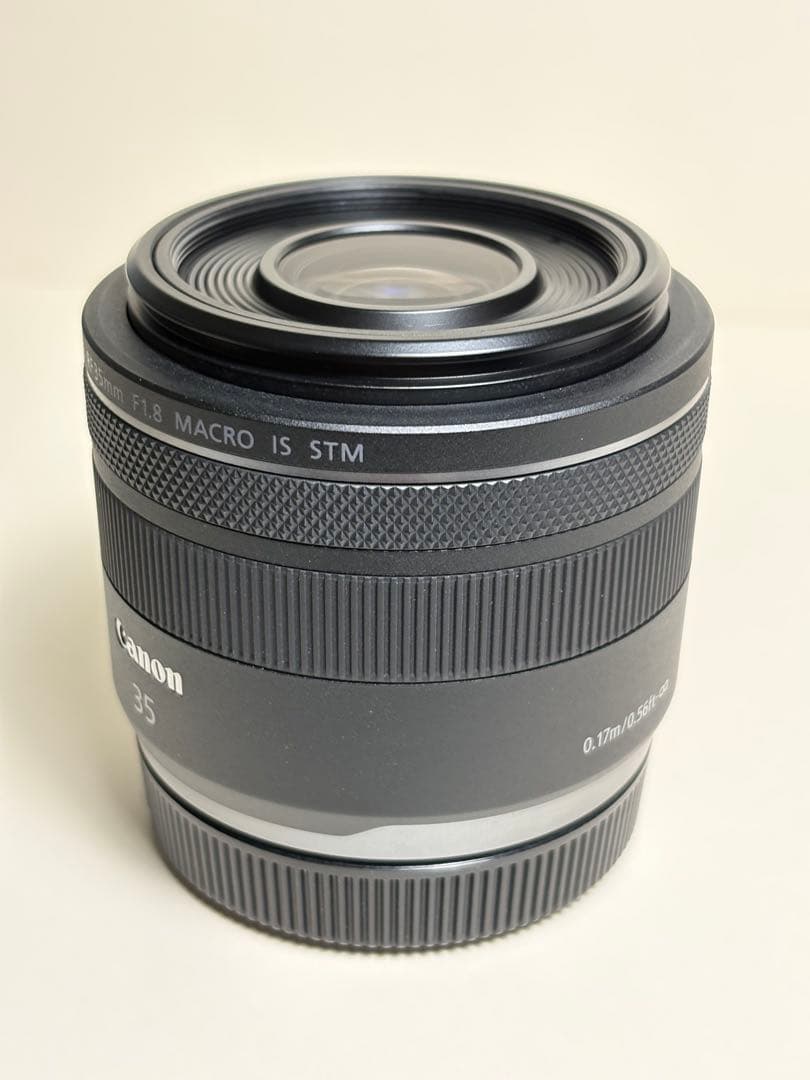 【美品】Canon RF35mmF1.8 マクロis stm 単焦点　レンズ