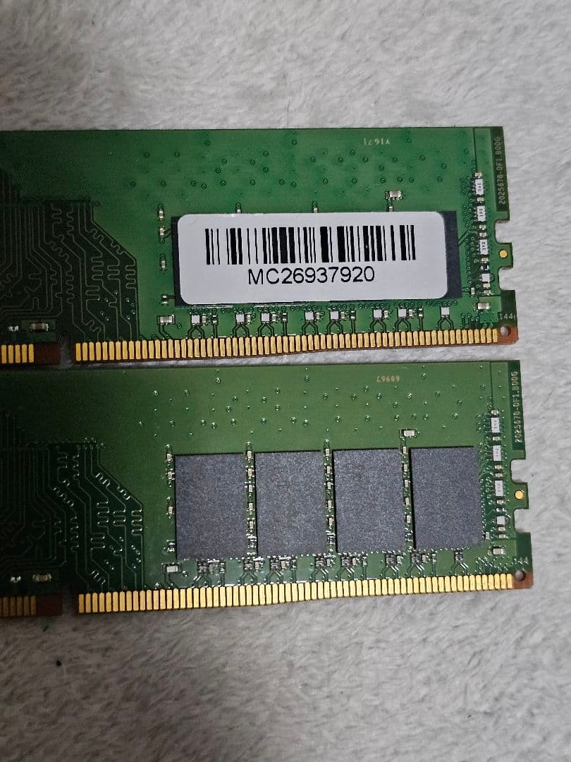 Kingston DDR4 2400 8GB ×2 計 16GB