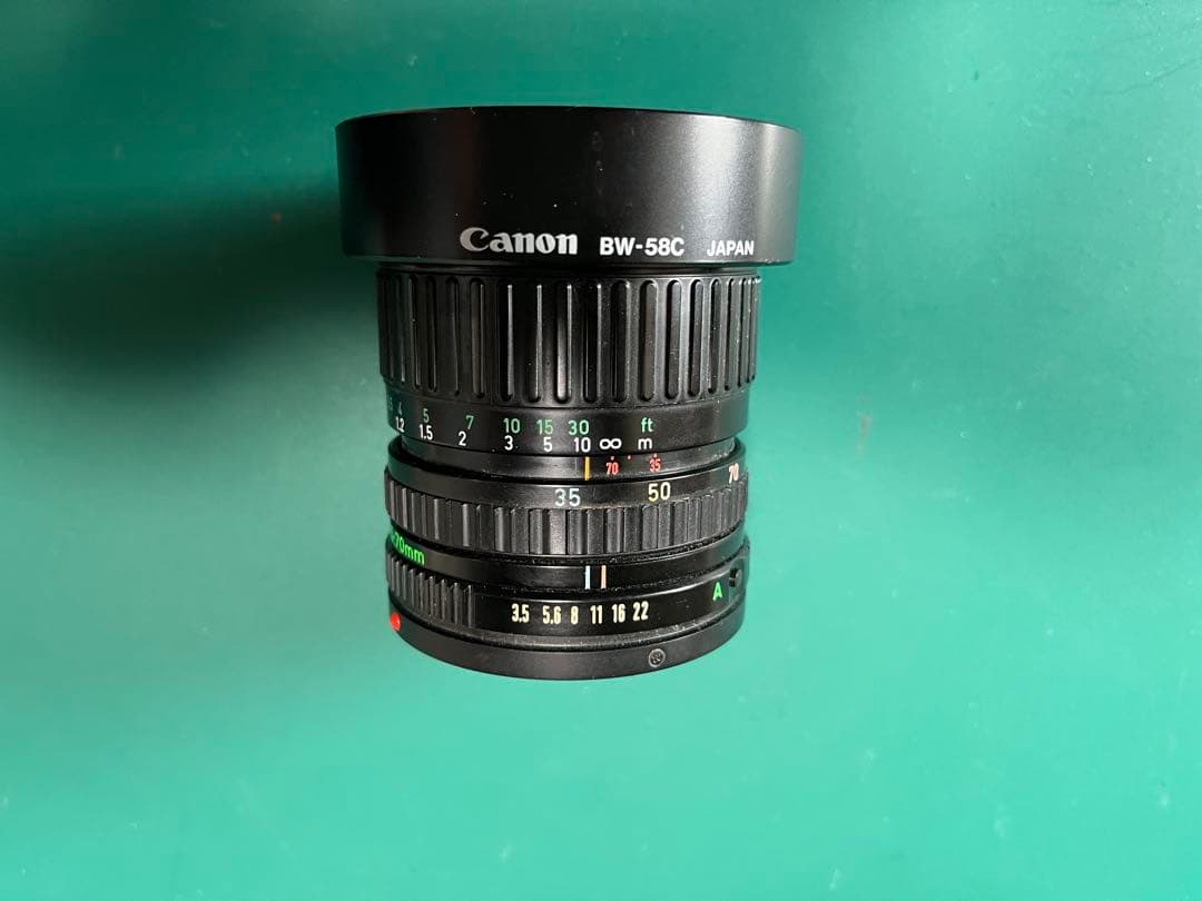 Canon A-1 一眼レフカメラ ボディ及び、ズームレンズ2本セット