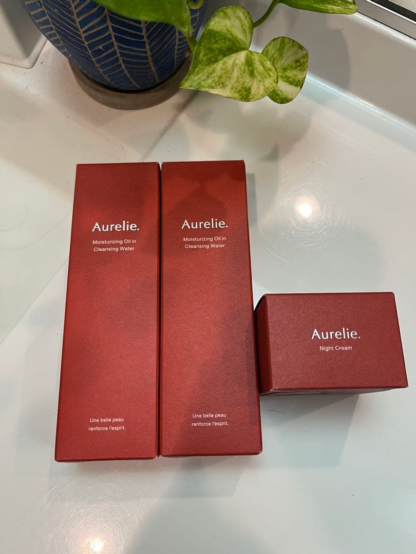 新品　未開封　Aurelie クレンジングオイルとナイトクリームセット