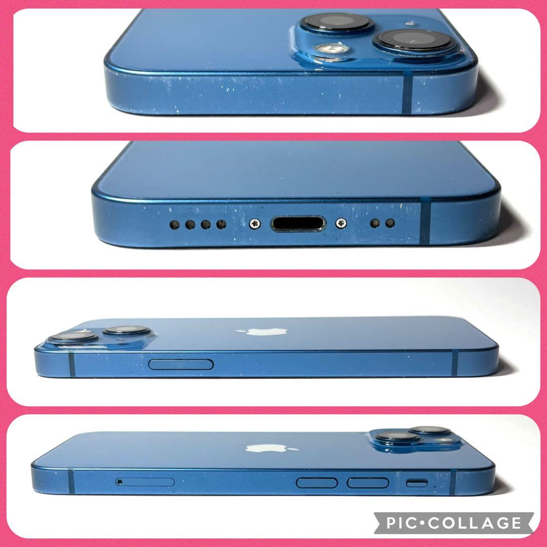 iPhone13mini 256GB ブルー SIMフリー バッテリー 新品