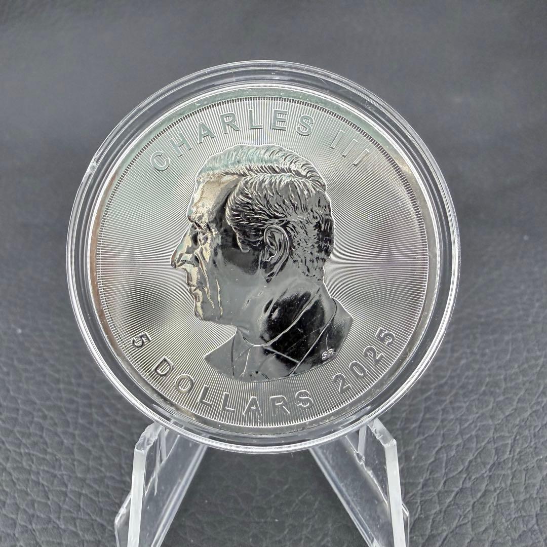 100枚限定！ メイプルリーフ 銀貨 カラー ホワイトドラゴン 1オンス 1oz