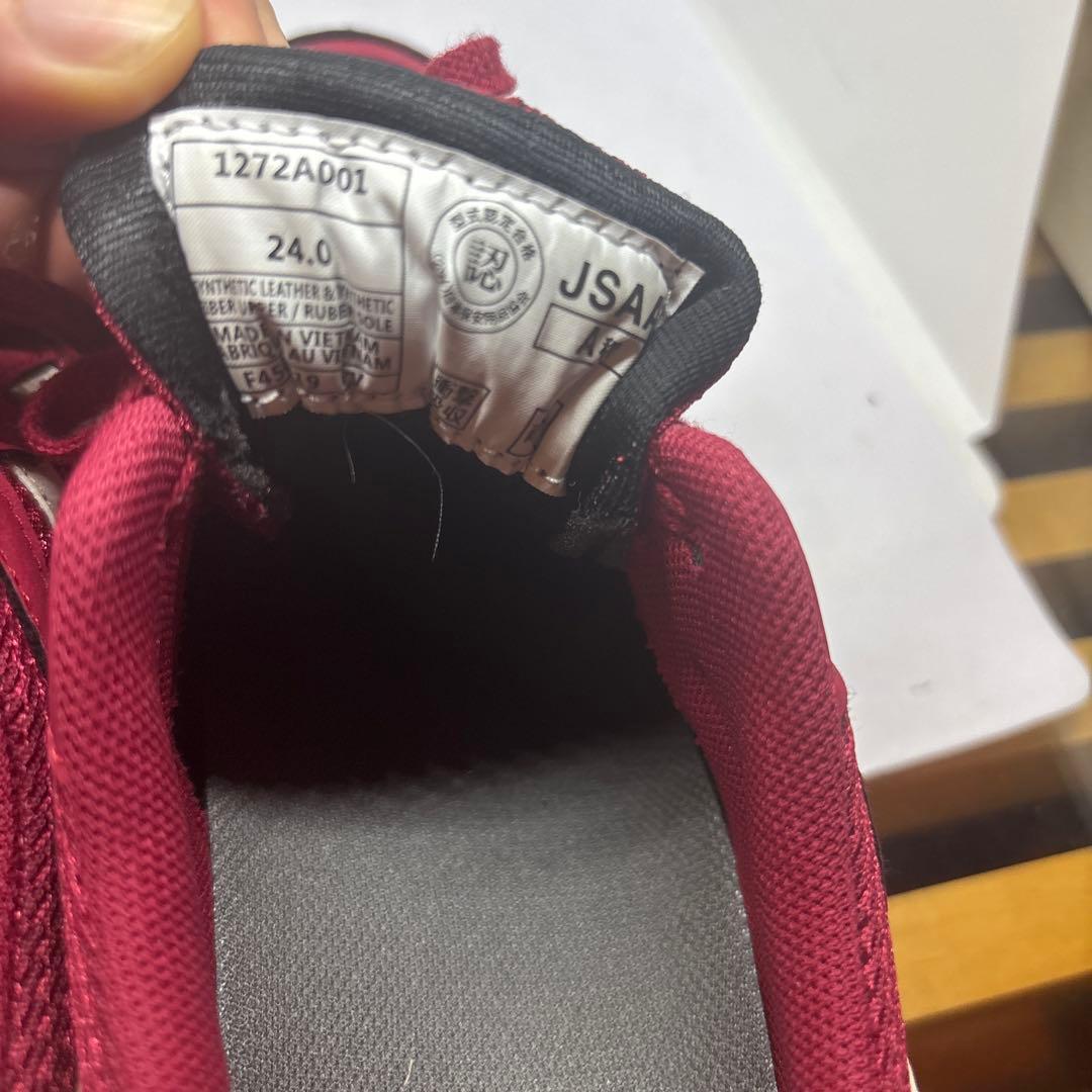 asics アシックス1272A001 安全靴　24.0cm