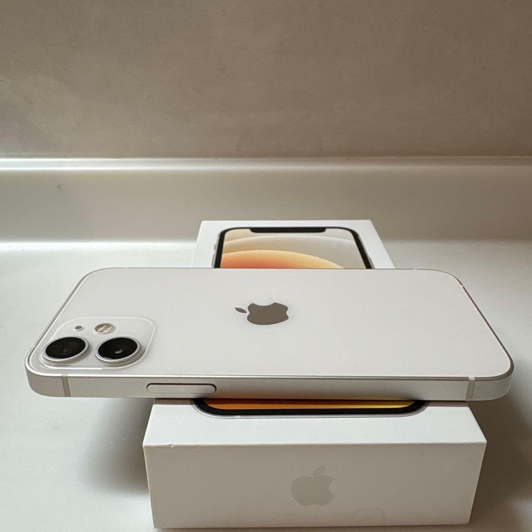 iPhone12mini 箱 ケーブル付き 256 ホワイト 白