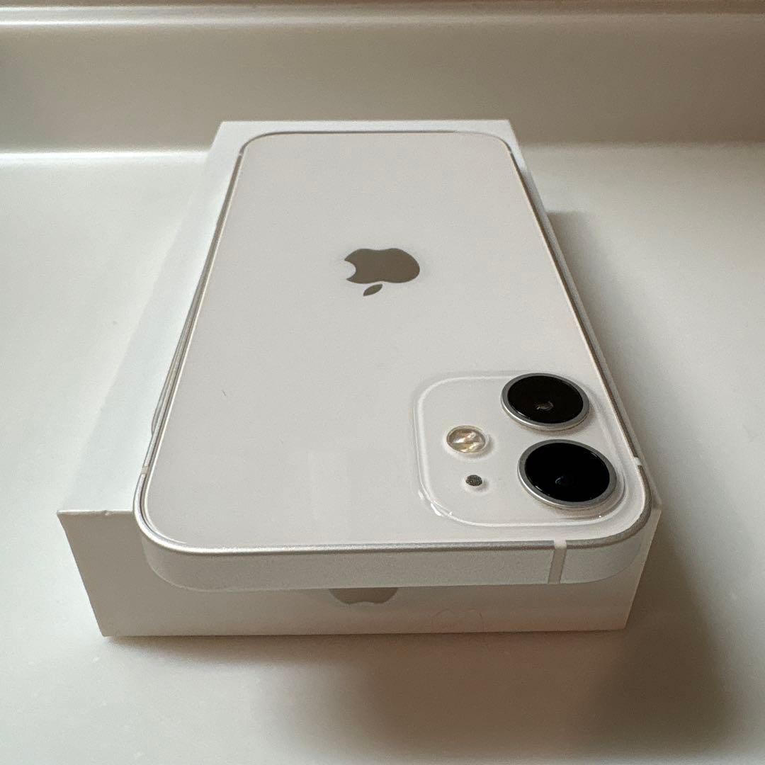 iPhone12mini 箱 ケーブル付き 256 ホワイト 白