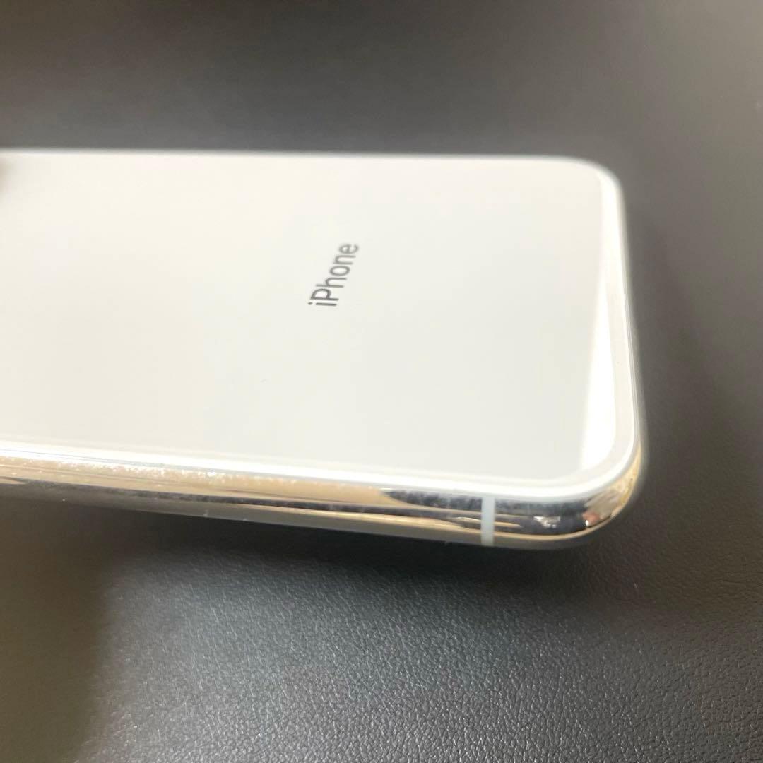 【F】Apple iPhone X シルバー 本体 256GB MQC22J/A