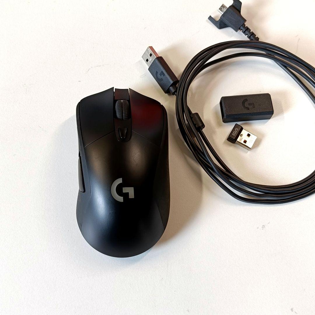Logicool G PRO (赤軸)キーボード G703h マウスセット