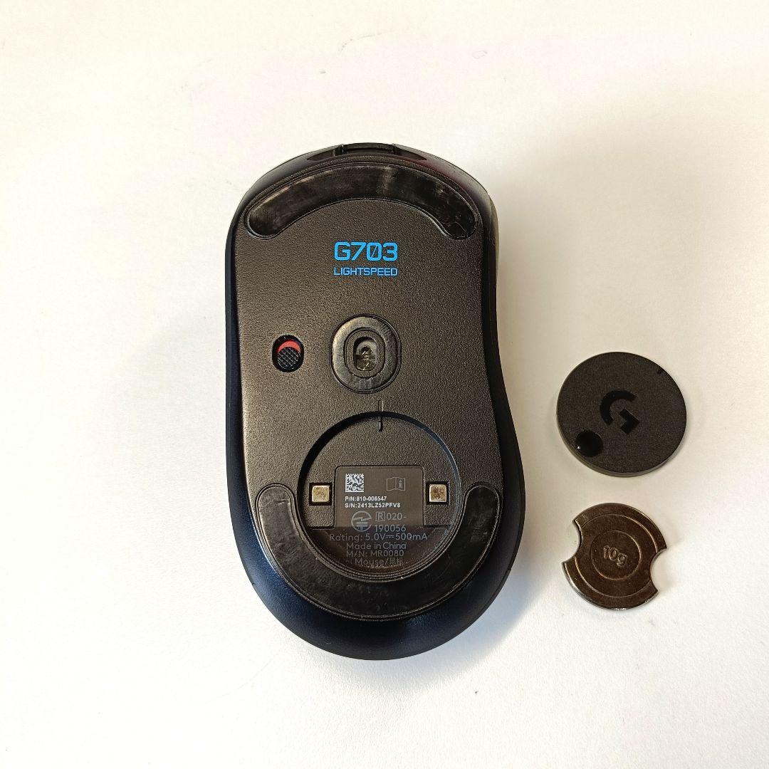 Logicool G PRO (赤軸)キーボード G703h マウスセット