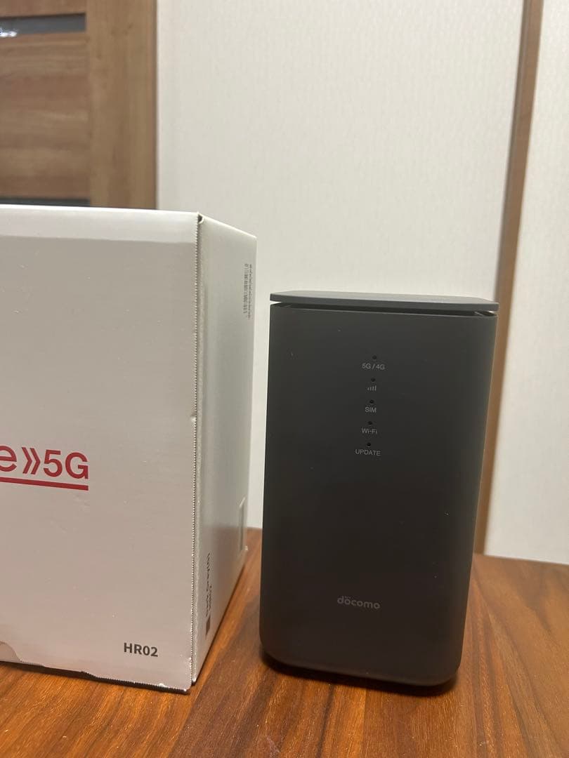docomo HR02 5G無線LANルーター