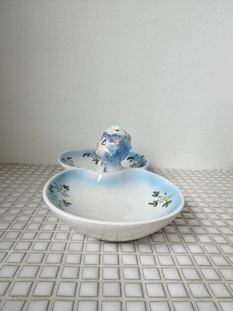 アンティーク雑貨 LEFTON Miss Priss candy dish