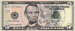 5 US Dollar Bills - Image 2