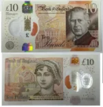 Counterfeit New GBP 10 Bills for Sale